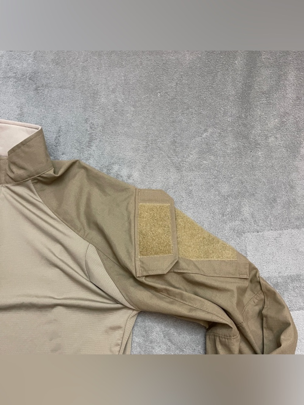 Vertx Recon Combat Shirt Mens Large Desert 1/4 Zip Tactical Long Sleeve Military - Picture 4 of 8